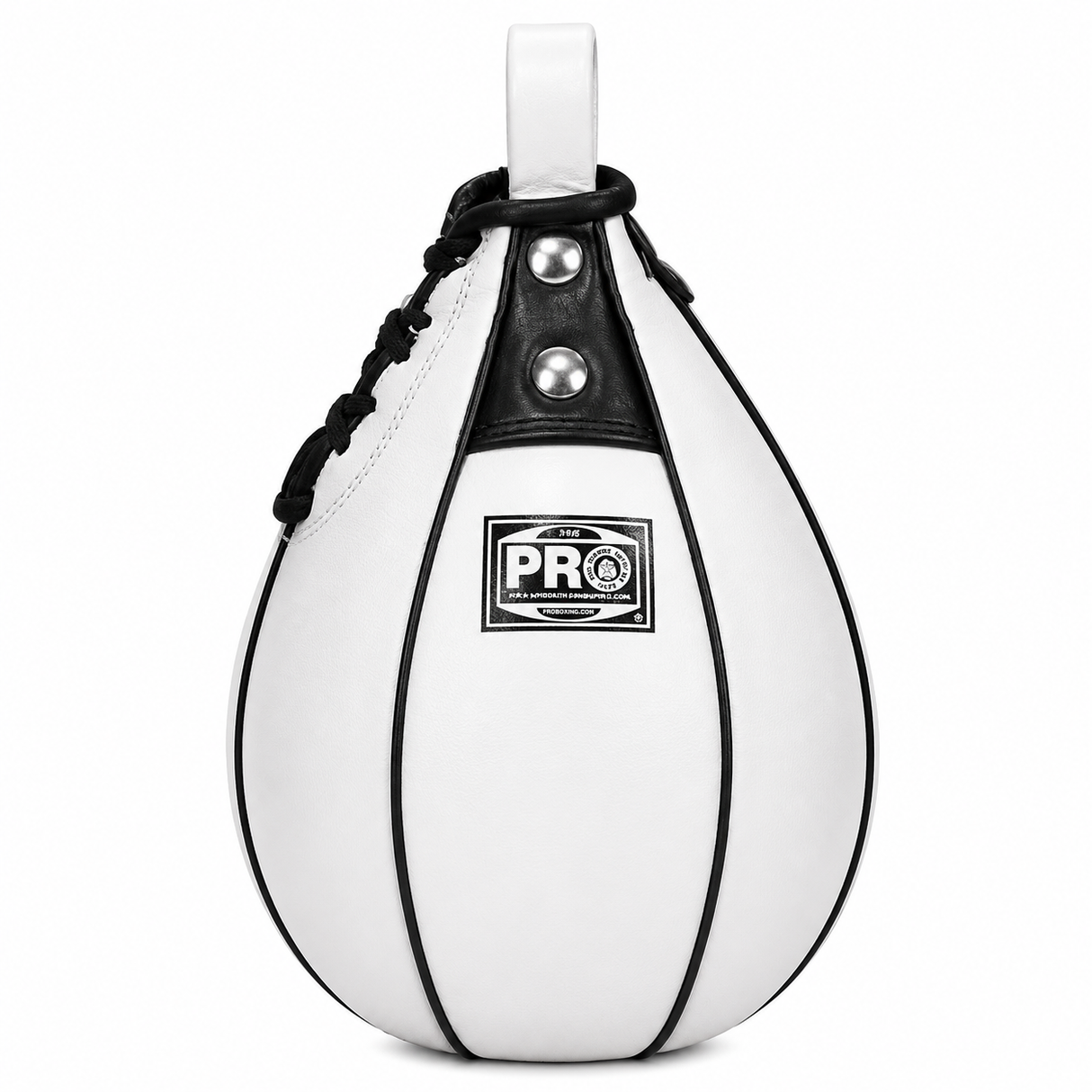 ProBoxing® Leather Speed Bag - White
