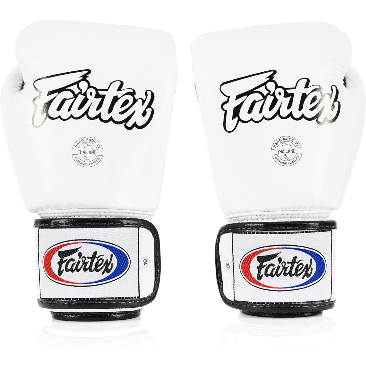 Fairtex Gloves - BGV1 - Muay Thai Boxing Gloves - White