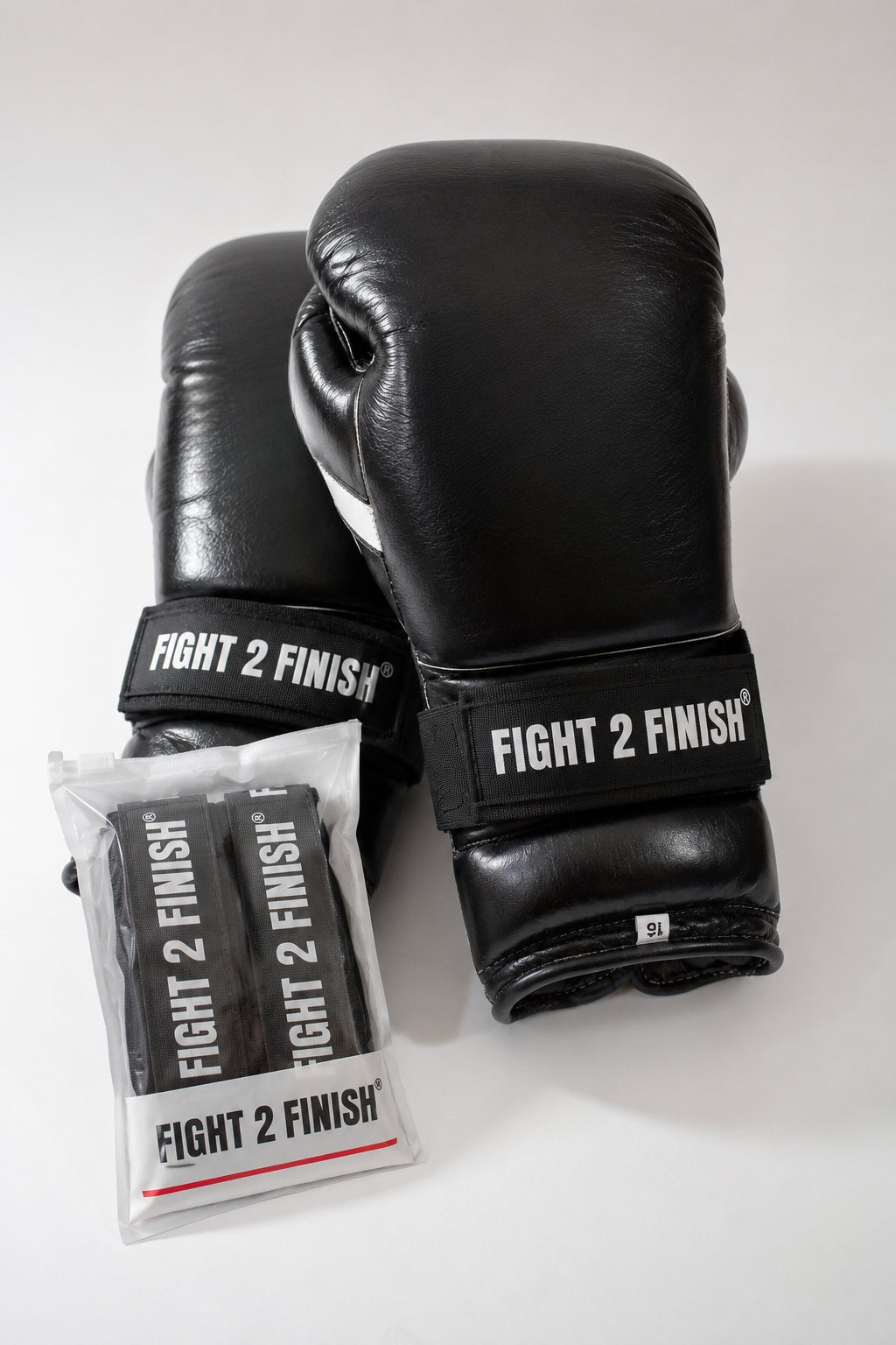 Fight 2 Finish® Lace N Loop - Boxing Glove Straps | Lace Conversion System for Boxing Gloves