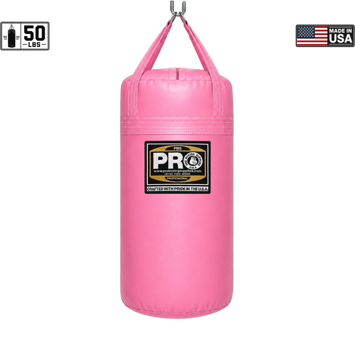 ProBoxing® 50 lbs Heavy Punching Bag - Blue