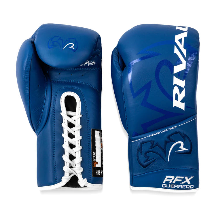 Rival RFX-Guerrero Pro Fight Gloves - HDE-F - Blue