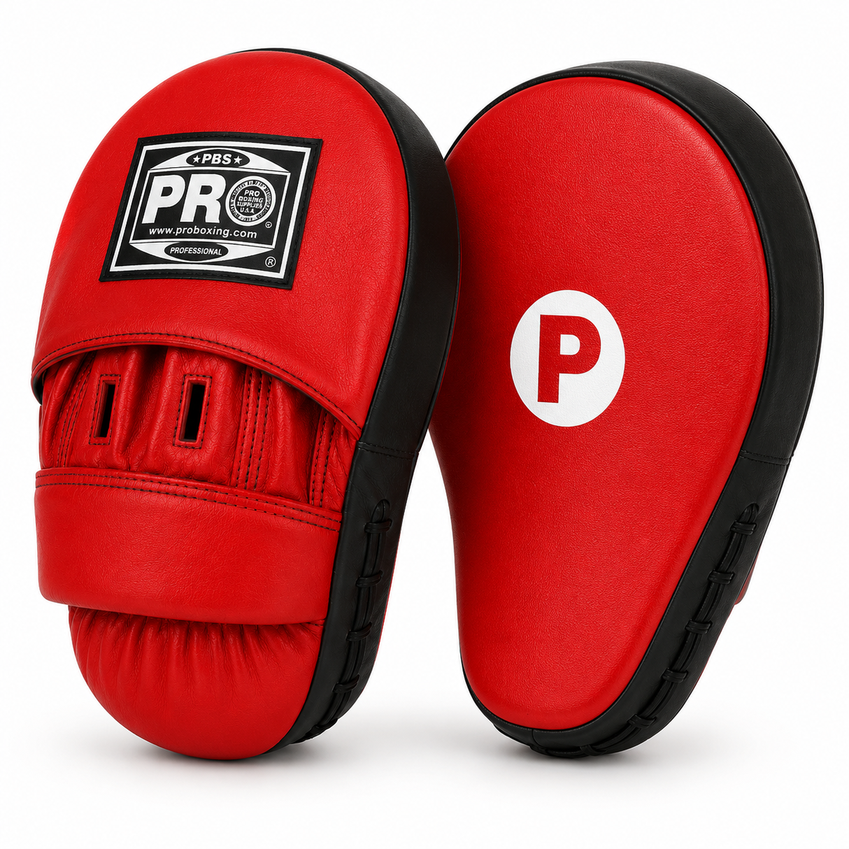 ProBoxing® Deluxe Focus Mitts - Red & Black