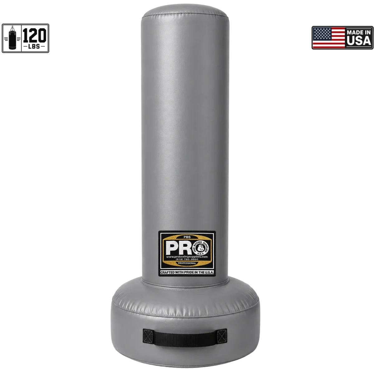 ProBoxing® 120 LBS Free Standing Bag - Light Brown
