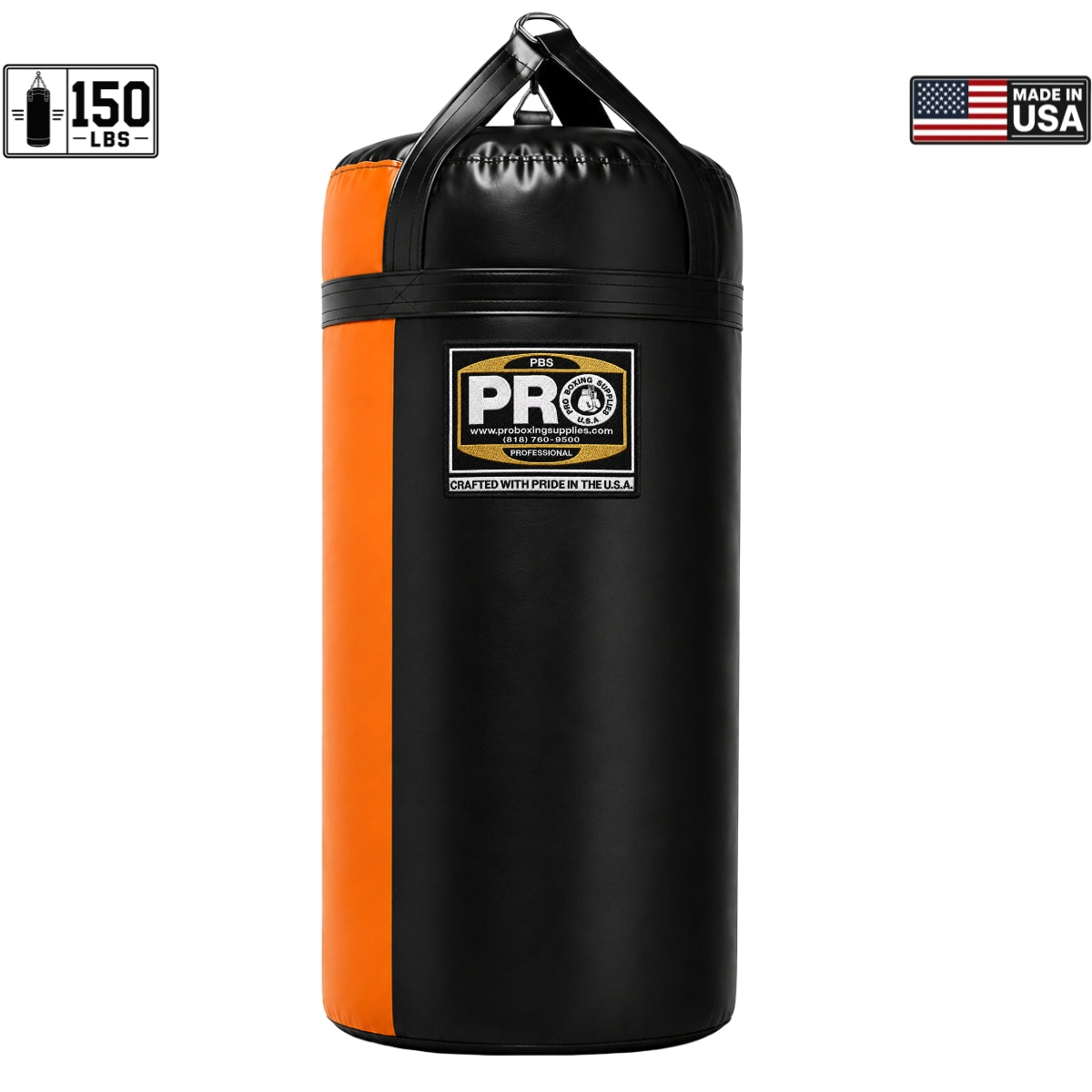 ProBoxing® 150 LBS Heavy Punching Bag (Two-Tone)