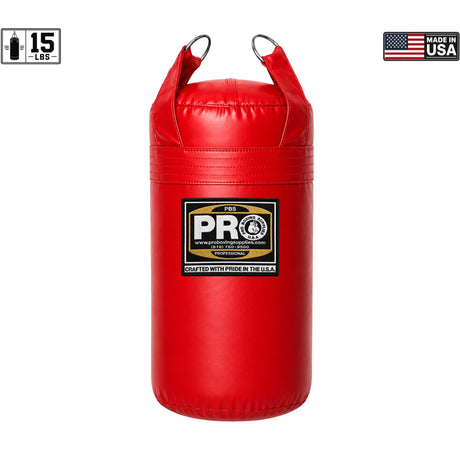 ProBoxing® 15 LBS Heavy Punching Bag - White