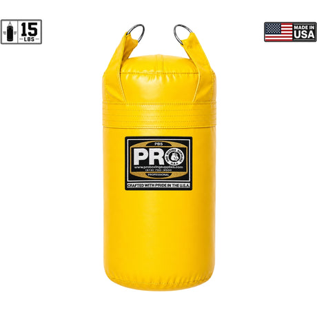 ProBoxing® 15 LBS Heavy Punching Bag - Black
