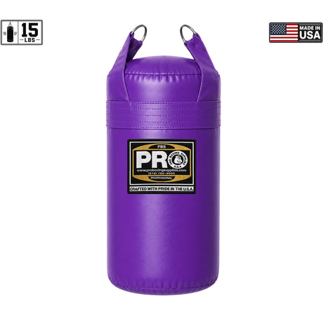 ProBoxing® 15 LBS Heavy Punching Bag - White