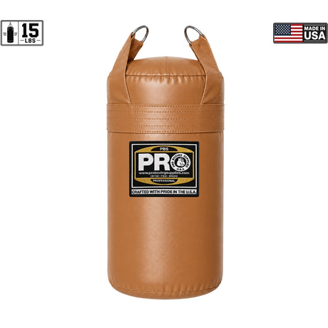 ProBoxing® 15 LBS Heavy Punching Bag - White