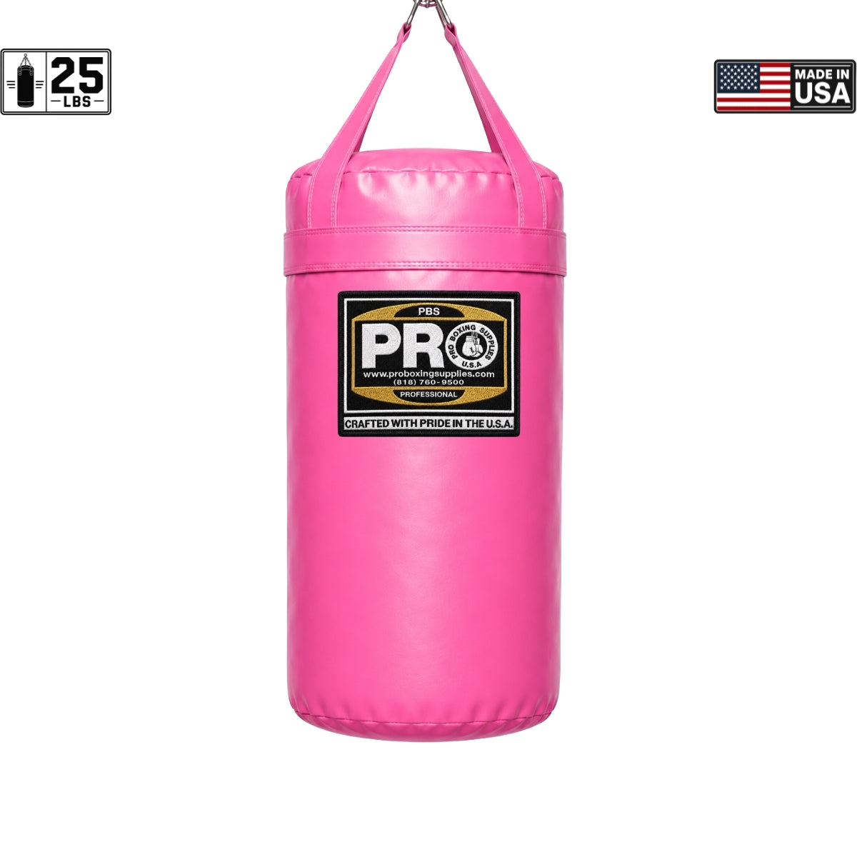 ProBoxing® 25 LBS Heavy Punching Bag - Orange