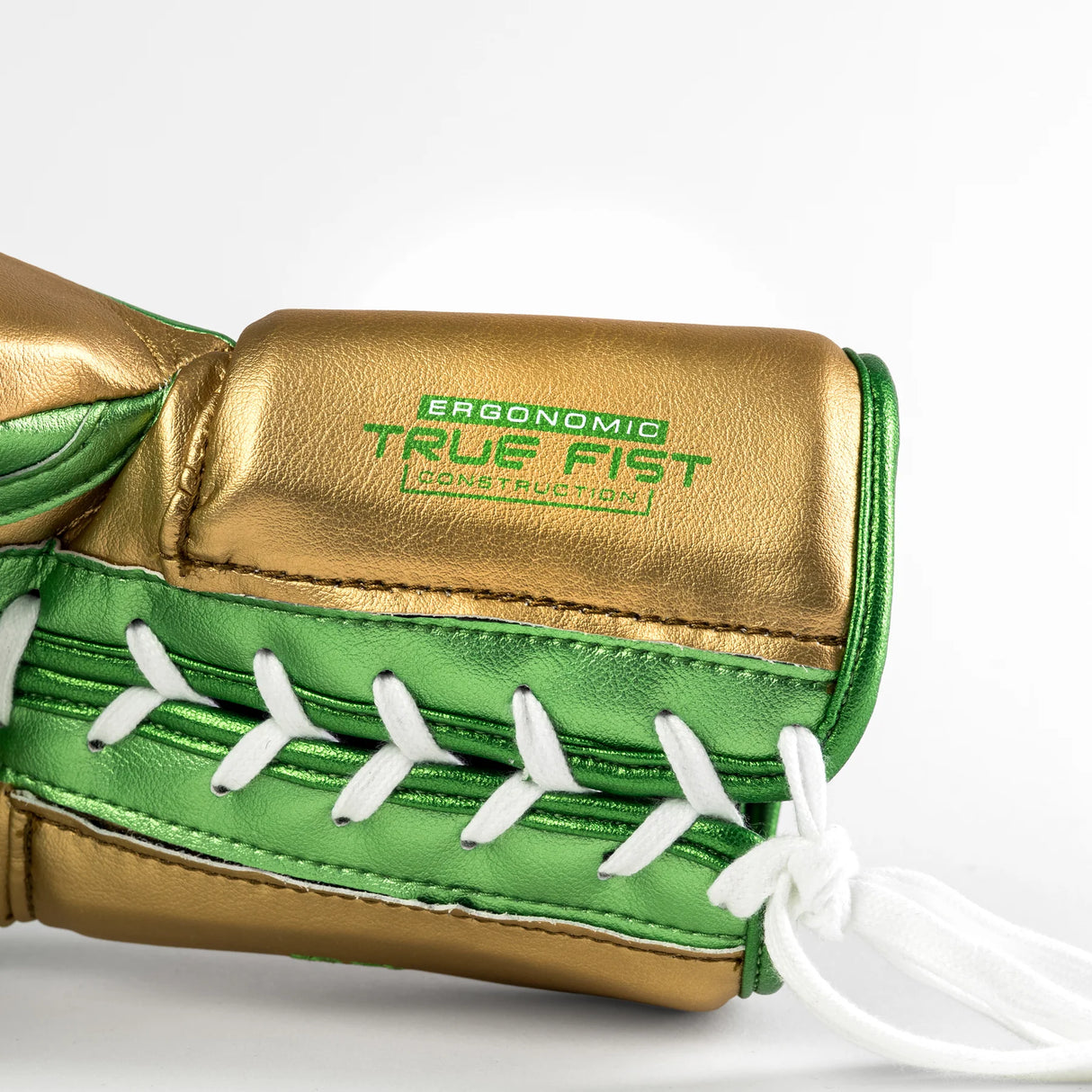 RS100 Professional Sparring Gloves - Green & Gold