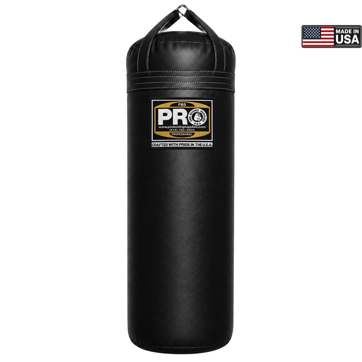 ProBoxing® 100 LBS Heavy Punching Bag - Black