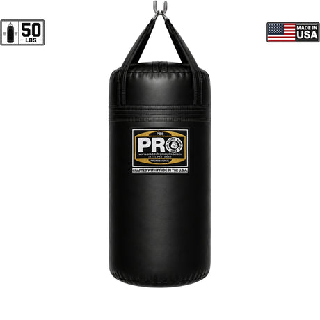 ProBoxing® 50 lbs Heavy Punching Bag - White