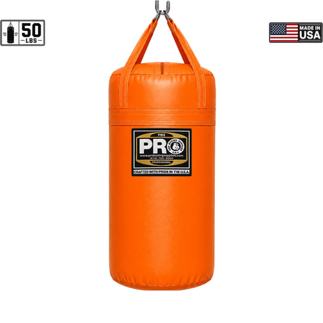 ProBoxing® 50 lbs Heavy Punching Bag - Black