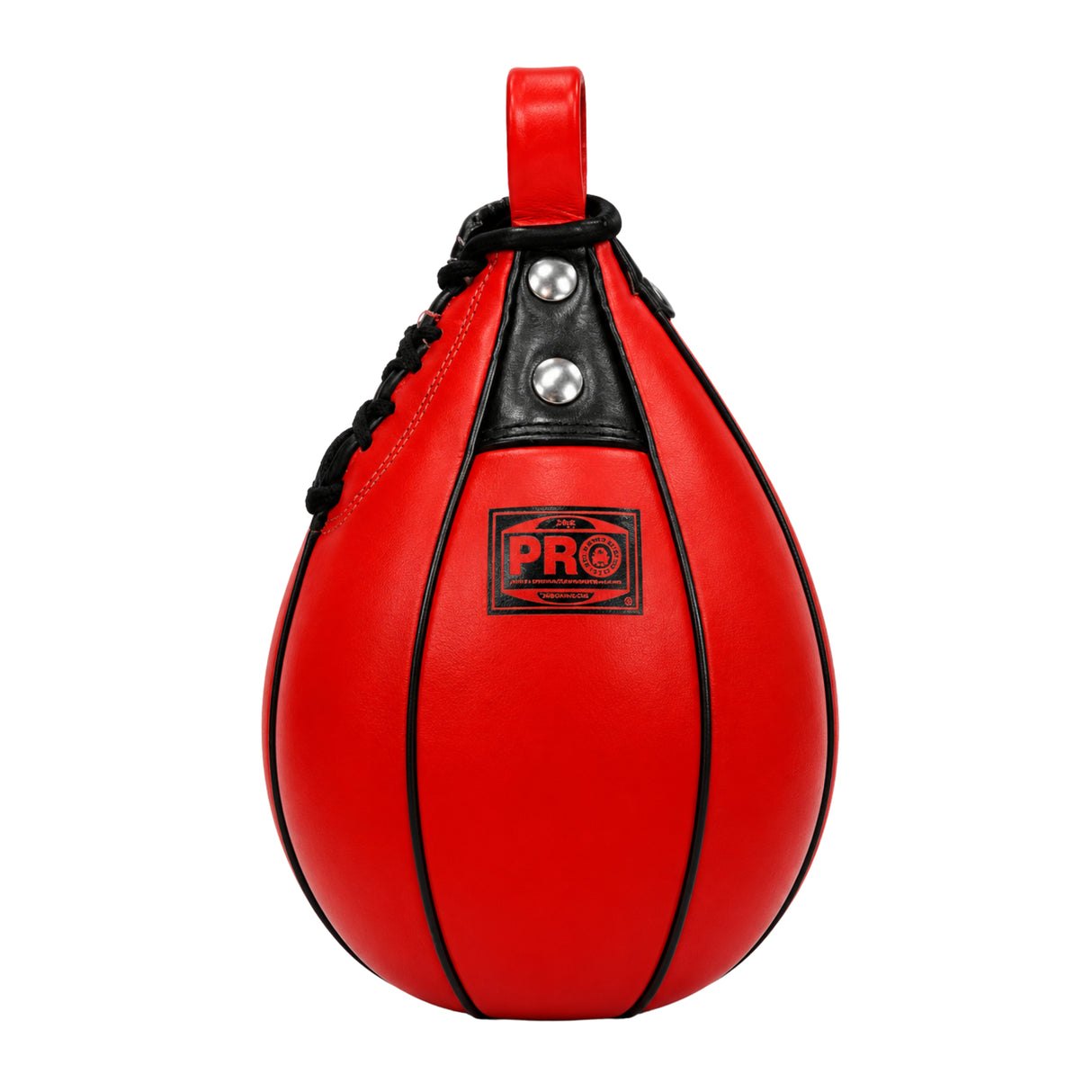 ProBoxing® Leather Speed Bag - Red