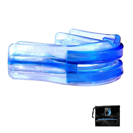 Brain Pad - LoPro GEL Mouthguard - Blue & Clear