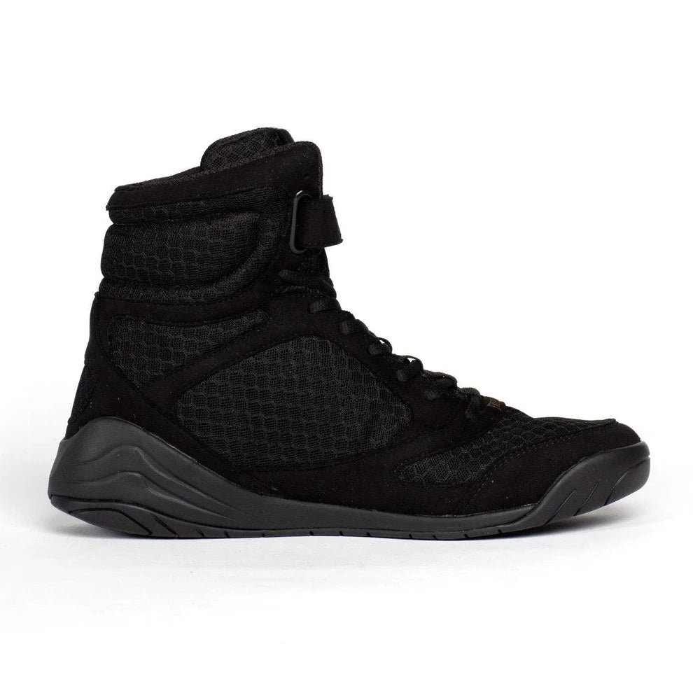 Everlast Elite 2 Boxing Shoes - Black & Gold
