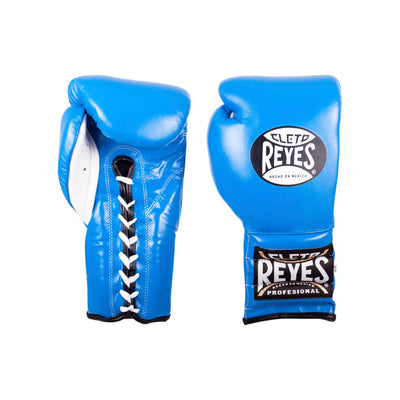 Cleto Reyes Traditional Lace Gloves - Blue