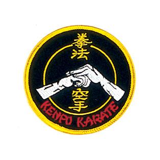 Black & Yellow Hand Over Fist Kenpo Karate Patch