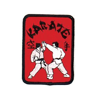 Red Karate Patch