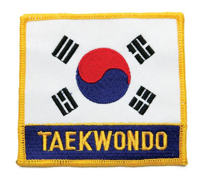 Korean Flag/Taekwondo Patch