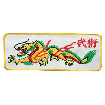 Ancient Chinese Dragon Wide Rectangle Patch