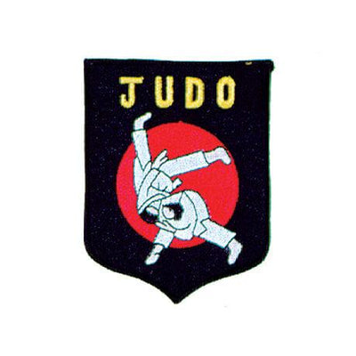 Black and Red Judo Patch