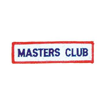 Masters Club Patch