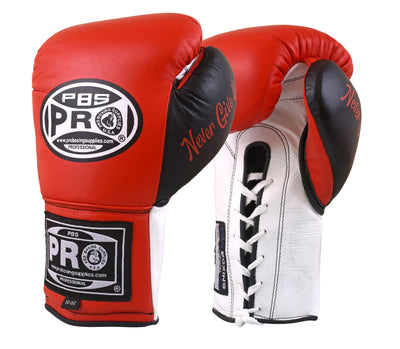 Pro Boxing® Official Pro Fight Gloves - Red/Black/White